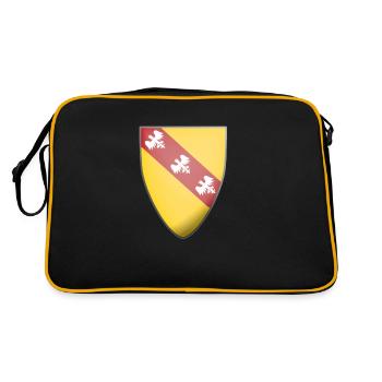 Blason de Lorraine - Sac Retro - noir/or - Dos