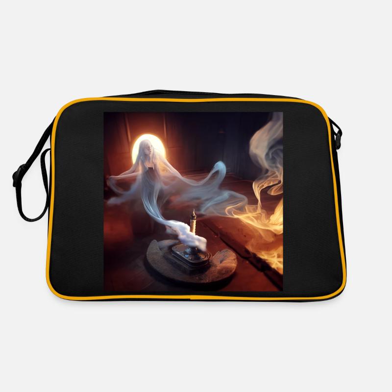 Geist im Rauch Retro Tasche