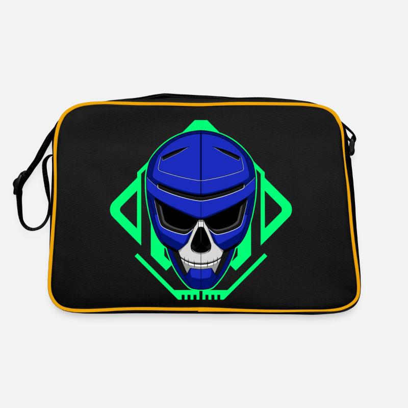 Skull Robot Retro Bag