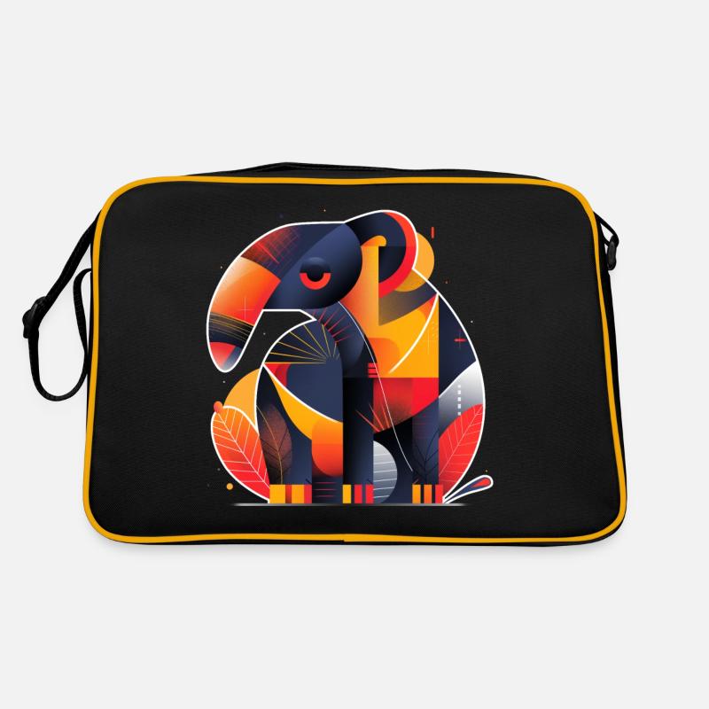 Fourmilier | Œuvres d’art abstraites Sac Retro