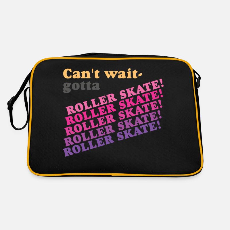 J’ai hâte Gotta Roller Skate Sac Retro