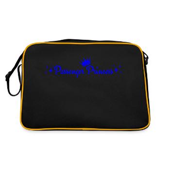 princesse passager - Sac Retro - noir/or - Dos