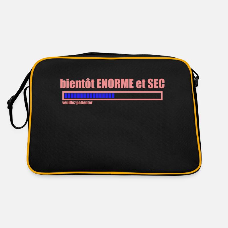 bientôt ENORME et SEC Sac Retro