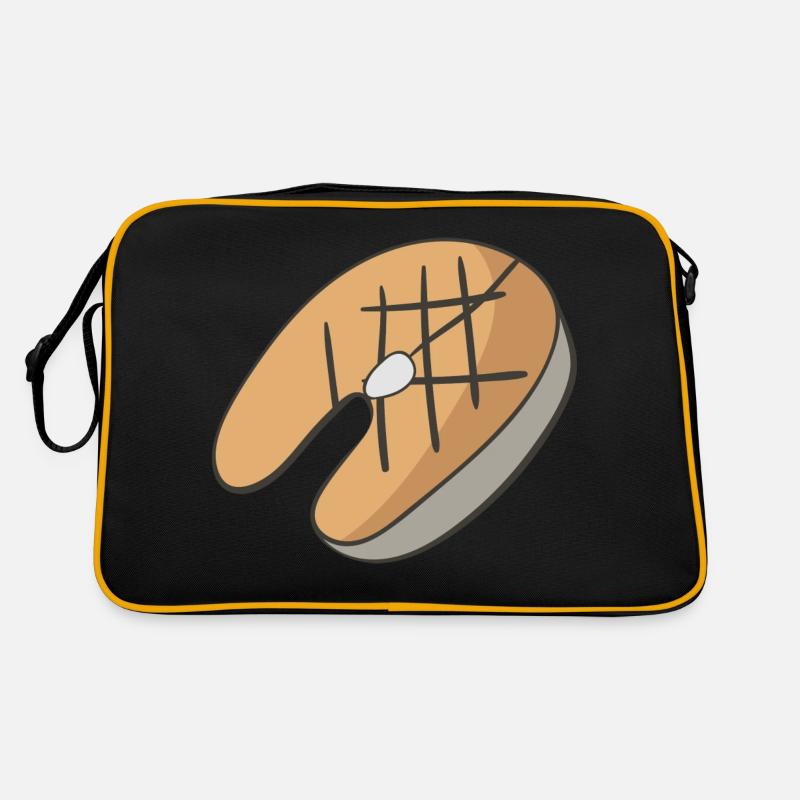 Lachs Retro Tasche