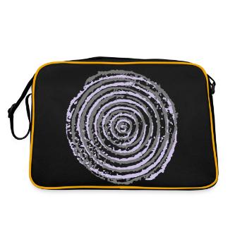 spirale - Sac Retro - noir/or - Dos