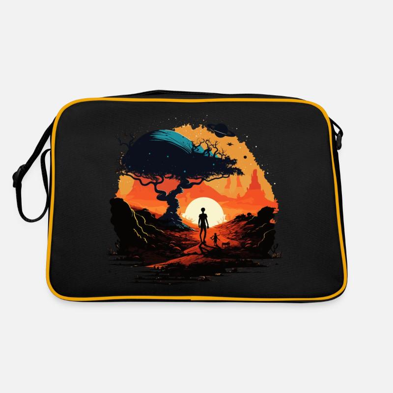 Arbre extraterrestre Sac Retro