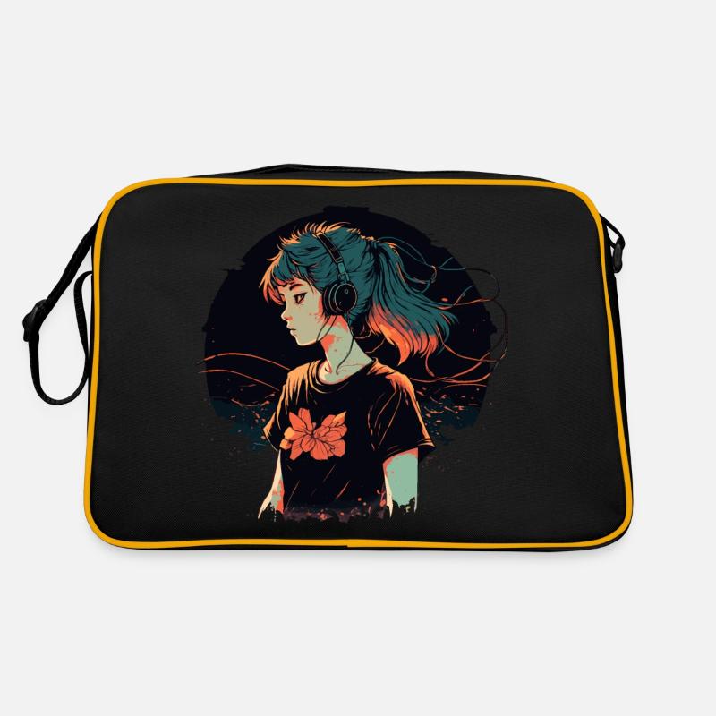 Mädchen Retro Tasche