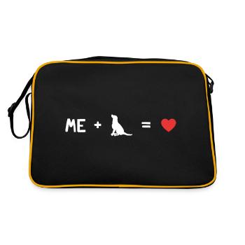 Moi Et Mon Chien - Sac Retro - noir/or - Dos