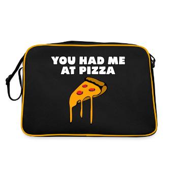 Pizza - Retro Bag - black/gold - Back