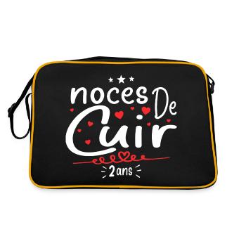 Noces de Cuir - Sac Retro - noir/or - Dos