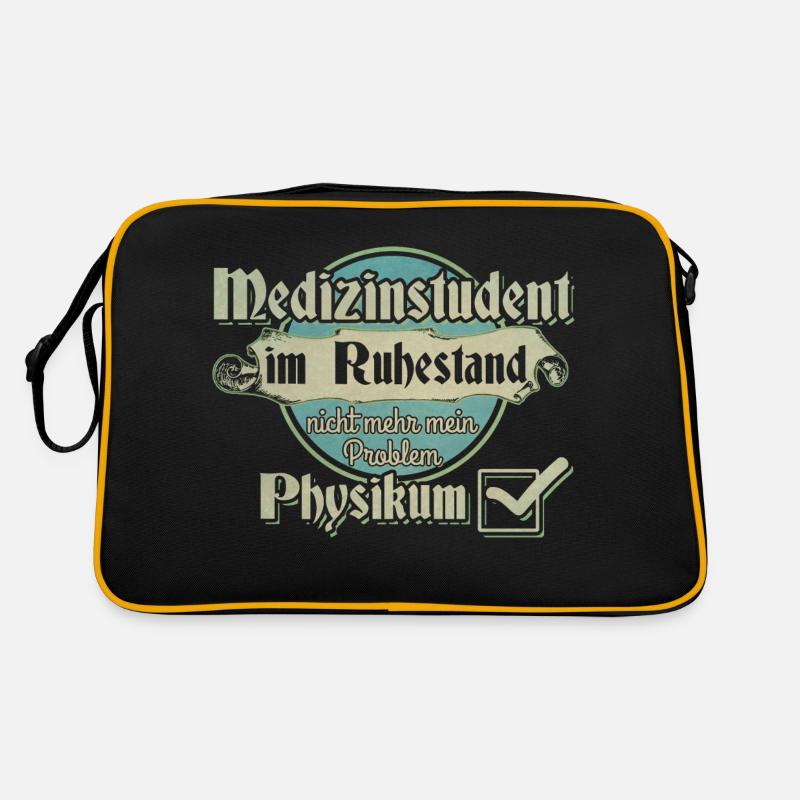 Medizinstudent Physikum Retro Tasche