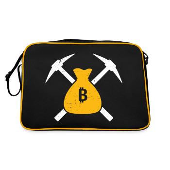 Exploitation minière - Sac Retro - noir/or - Dos
