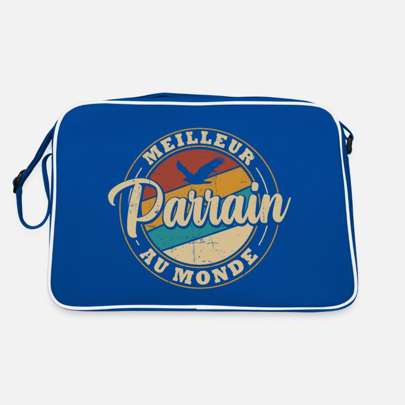 Meilleur parrain au monde Sac Retro