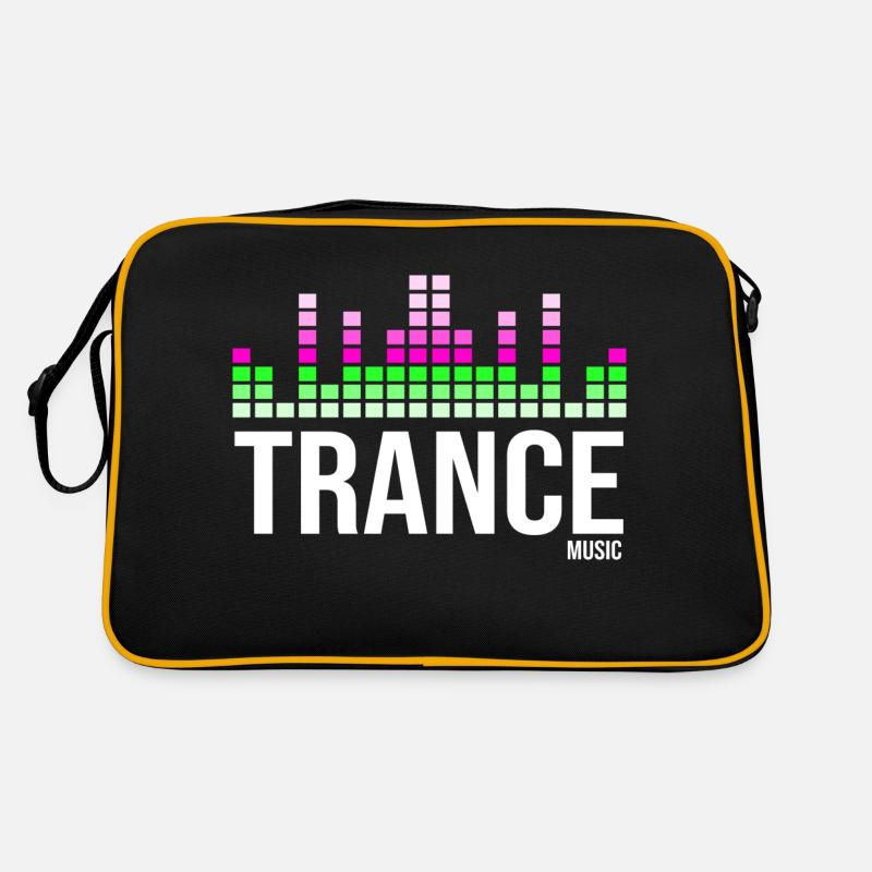Trance music logo Retro Bag