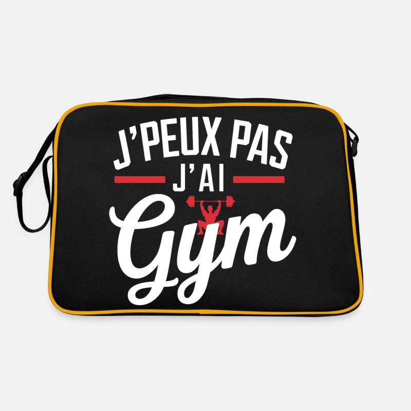 I can't I have gym Retro Bag