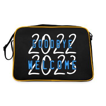 welcome 2023 - Sac Retro - noir/or - Dos