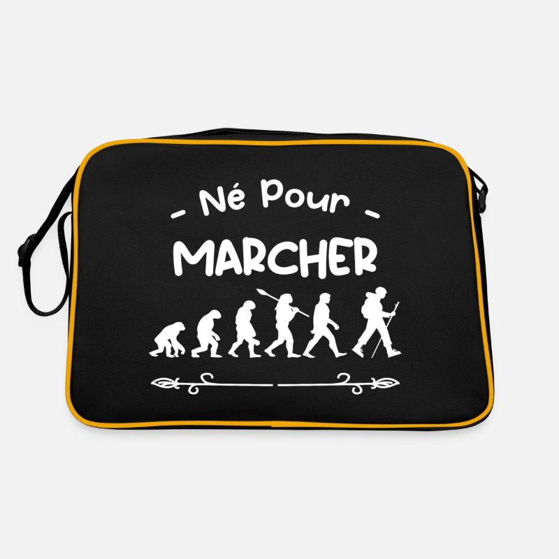 né pour marcher évolution Sac Retro