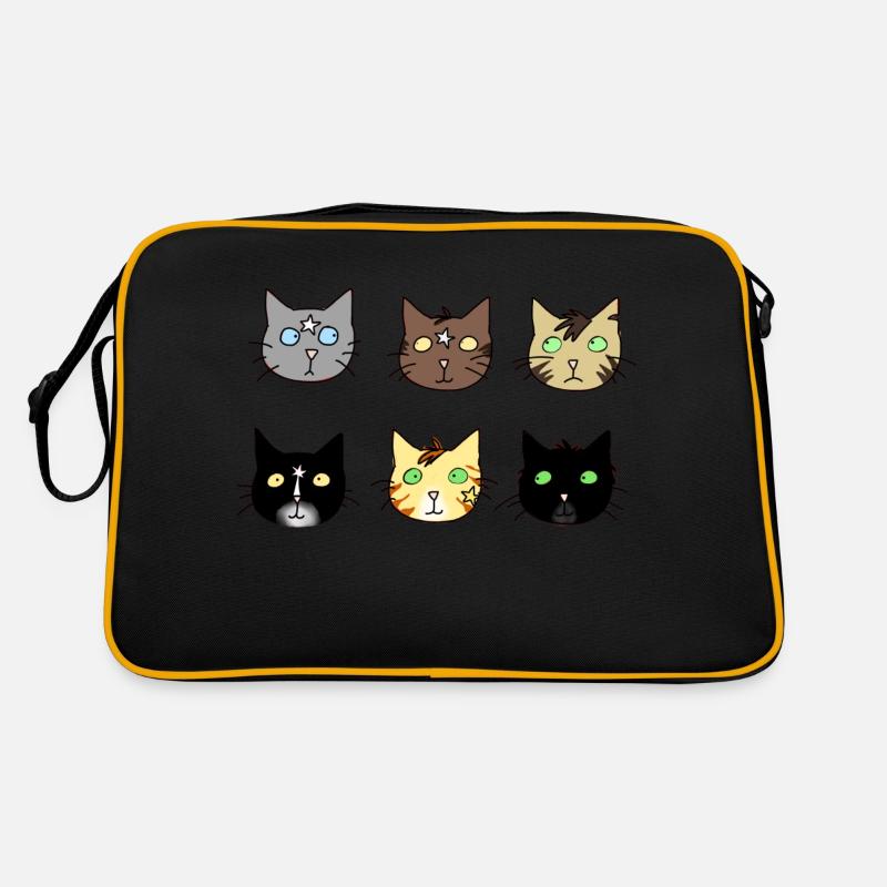 cats, chats, comme Warrior Sac Retro