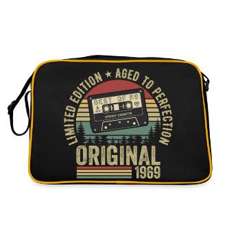 1969 Vintage Vintage 1969 Anniversaire 1969 Rétro - Sac Retro - noir/or - Dos