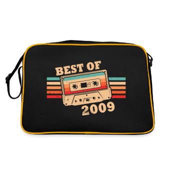 Best Of 2009 Vintage Rétro Cassette - Sac Retro - noir/or - Dos