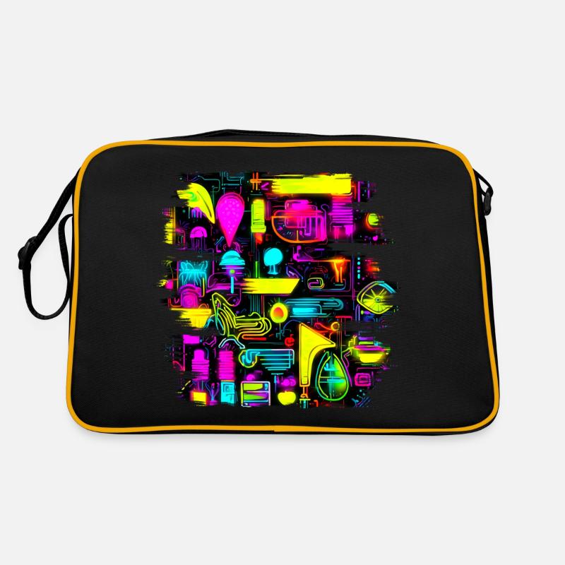 Neon Creative Cyberglow Modern Style Retro Bag