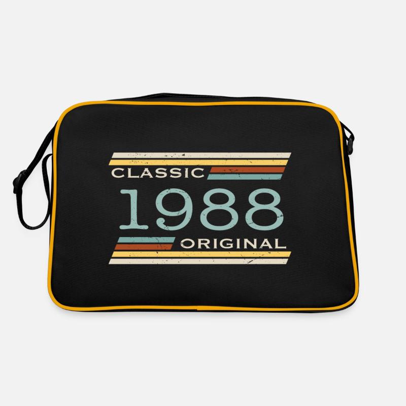 Vintage 1988, Classique, Original(e) Sac Retro