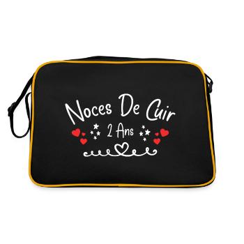Noces de Cuir - Sac Retro - noir/or - Dos