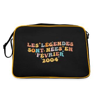 Les légendes sont nées Février 2004 | Femme Cadeau - Sac Retro - noir/or - Dos