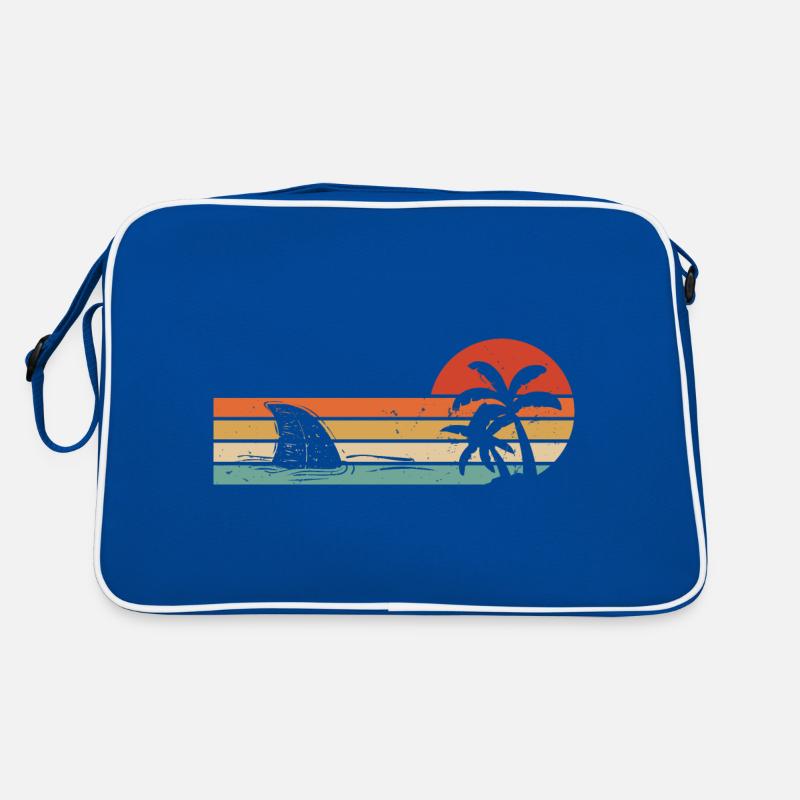 Requin requin - Haifisch Retro Tasche