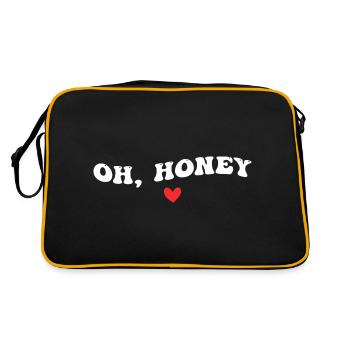 Oh, Honey - Sac Retro - noir/or - Dos
