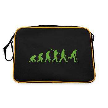 Evolution Hockey - Retro Bag - black/gold - Back