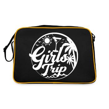 Girls Trip Cool Girls Voyage Week-end Cadeau de vacances - Sac Retro - noir/or - Dos