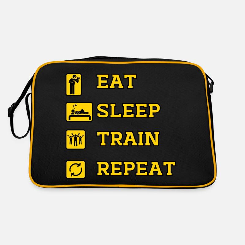Eat Train Repeat Sac Retro