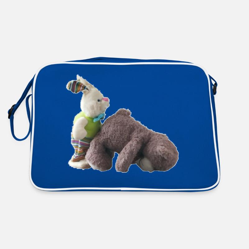 Teddybär Hase Retro Tasche