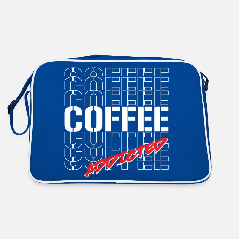 Coffee Addicted Retro Tasche