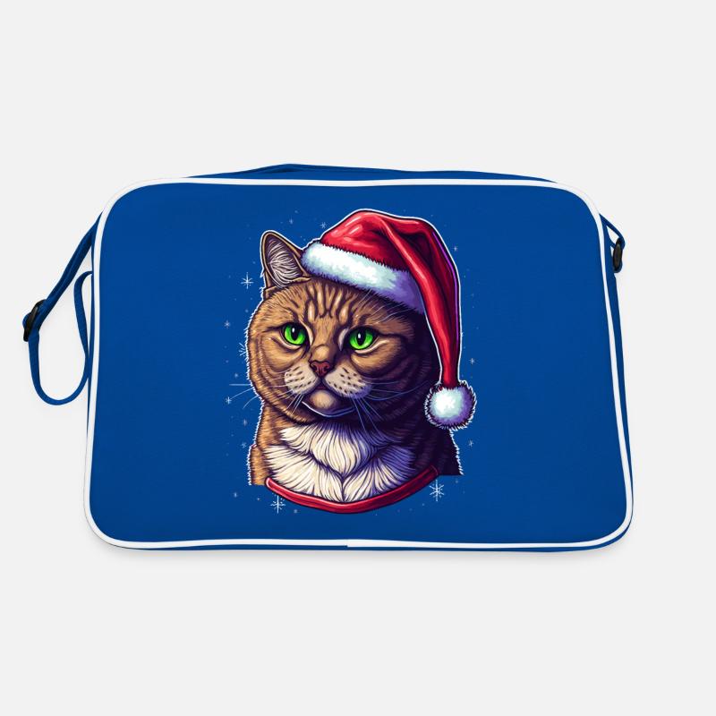 Illustration numérique parfaite du chat d’hiver, un excellent Sac Retro