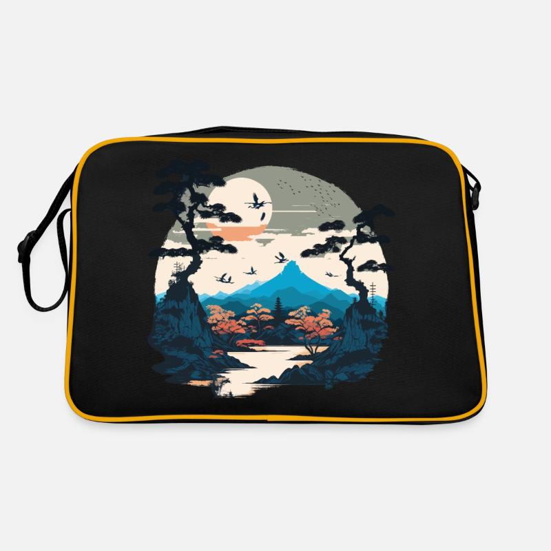 Vacances japonaises Sac Retro