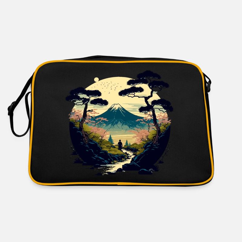 Cherry Tree Retro Bag