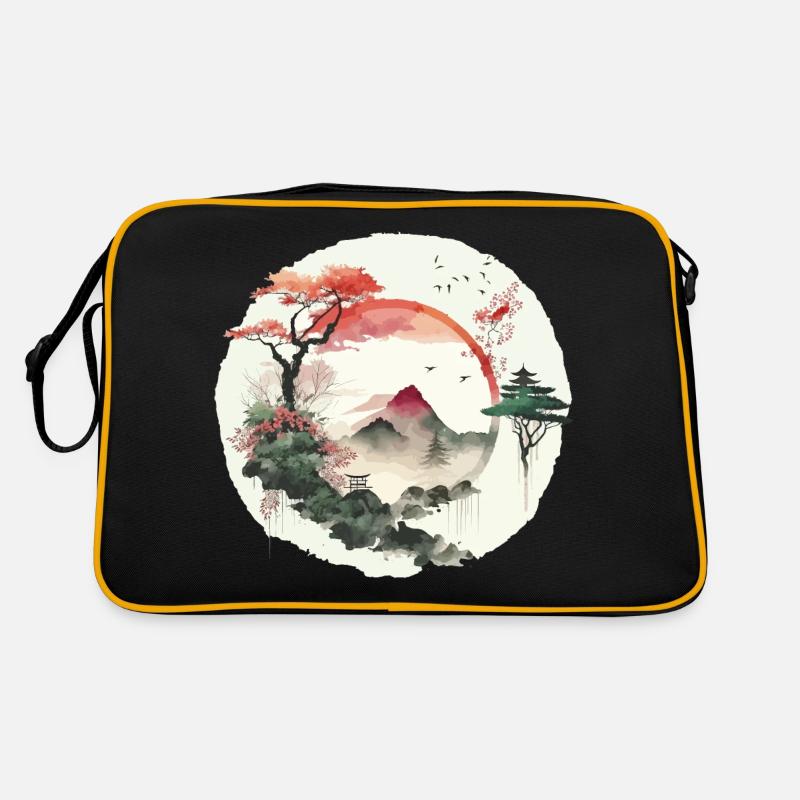 Œuvres de Ying et Yang Sac Retro