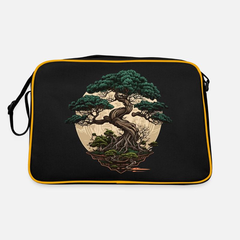Twisted Bonsai Tree Retro Bag