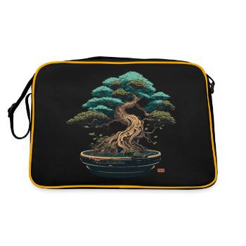 Bonsaï Beauté - Sac Retro - noir/or - Dos