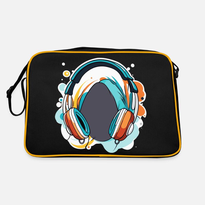 Casque / Audio / Musique / Son / Studio / Cool Sac Retro