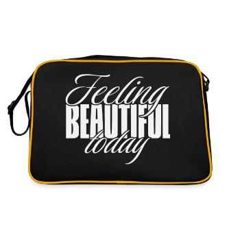 Se sentir belle aujourd’hui - Sac Retro - noir/or - Dos