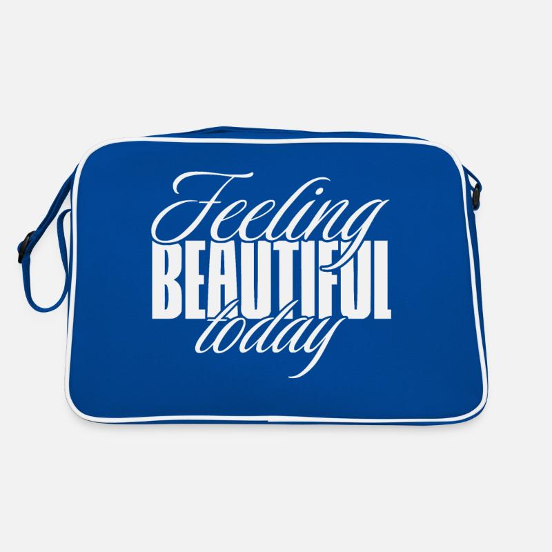 Feeling beautiful today Retro Tasche