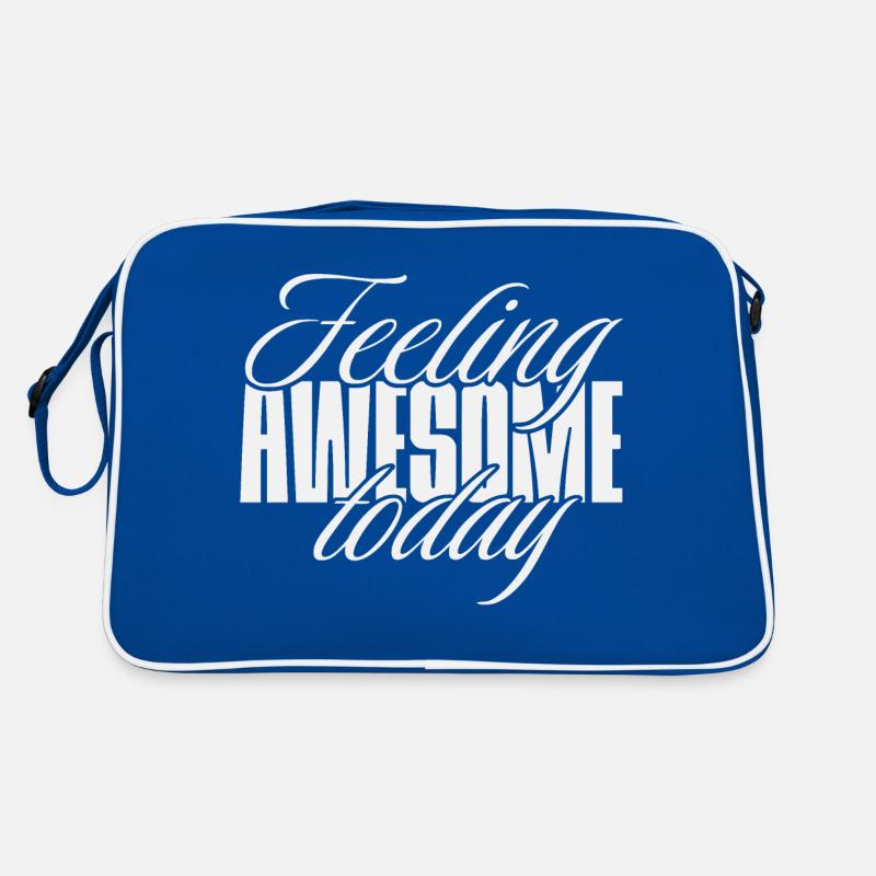 Feeling awesome today Retro Tasche