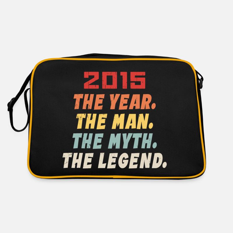 2015 Birthday gift, the legends born 2015 Retro Bag