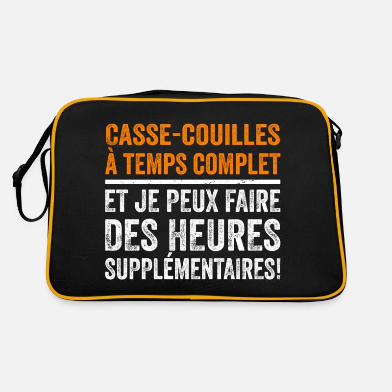 Casse-couilles à temps complet Sac Retro