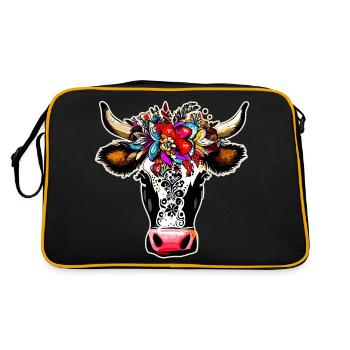 Muh-tiful II - Retro Bag - black/gold - Back