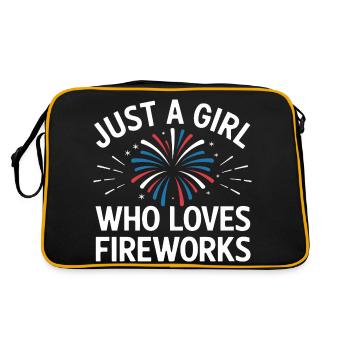 Pyrotechnics Fireworks Pyrotechnics - Retro Bag - black/gold - Back