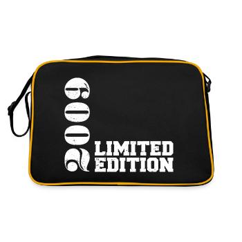 Édition limitée 2009, cadeau d’anniversaire 2009 - Sac Retro - noir/or - Dos